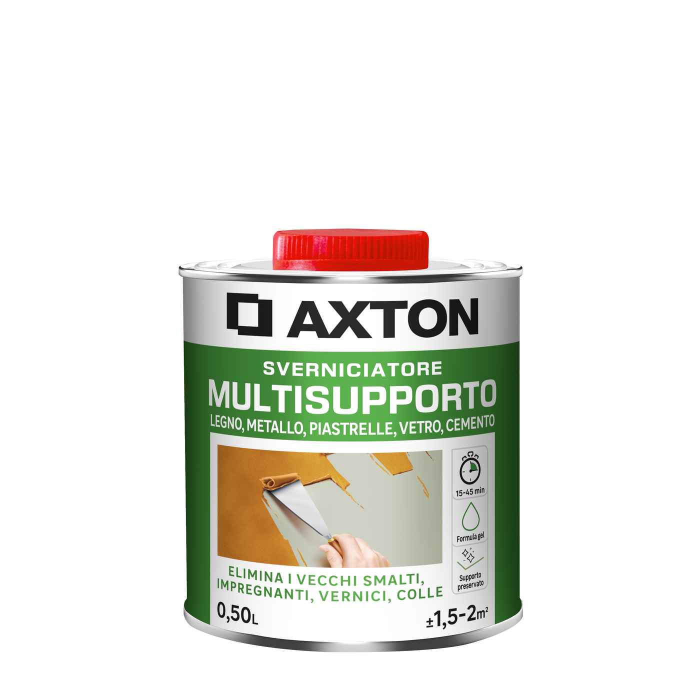 Multi-support solvent stripper axton 500ml