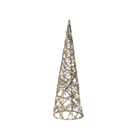 20 MICRO LED BATTERY CONE H 40 CM