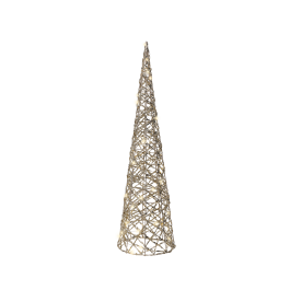 30 MICRO LED BATTERY CONE H 60CM