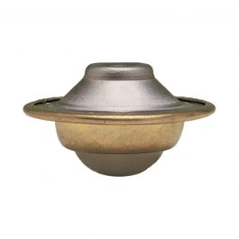 SPHERICAL SUPPORT DIAMETER 15 MM FLAT CONNECTION
