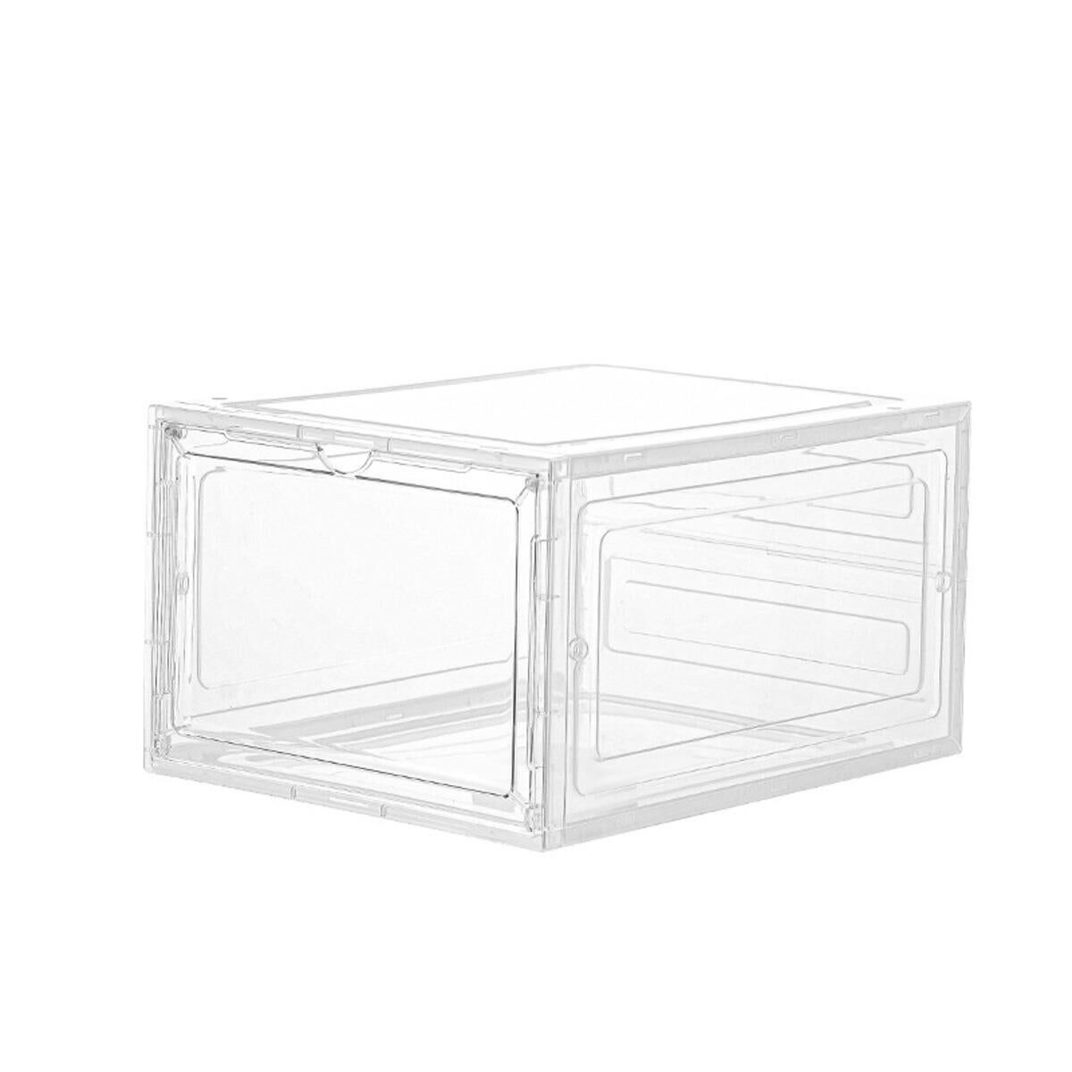 Set 2 box portascarpe impilabili