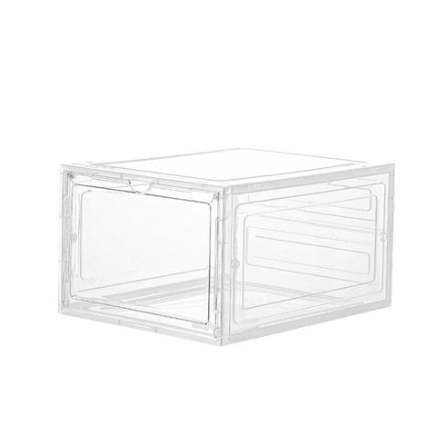 Set 2 box portascarpe impilabili
