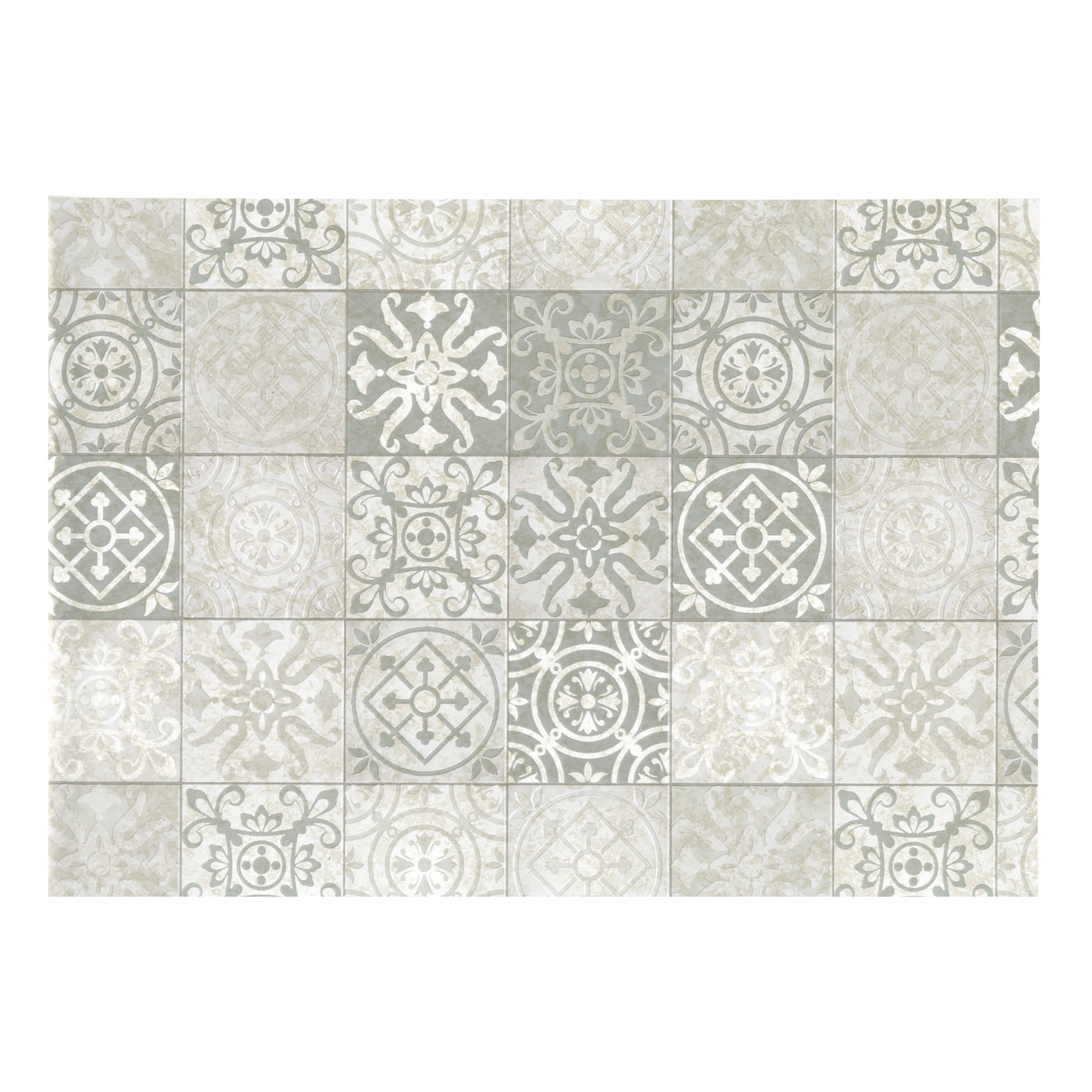 Grey adhesive cement tile film, 2 m x 45 cm