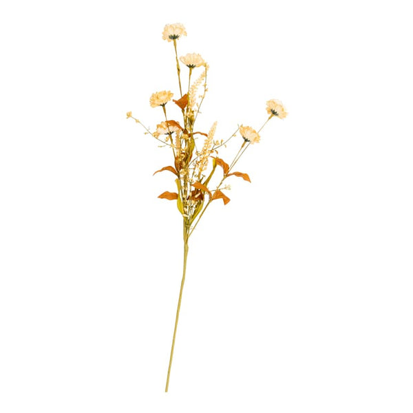 HERBY FLOWER BRANCH 70CM YELL