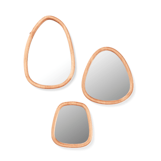 Casa TRIO RUBBERWOOD MIRROR