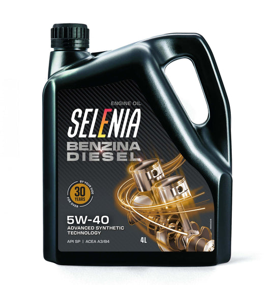 Bricocenter SELENIA GASOLINE/DIESEL ENGINE OIL 5W40 4L