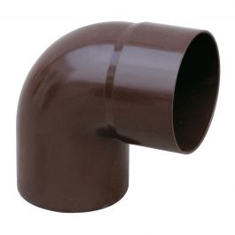 CURVE 87 DEGREES DIA 80 MM BROWN