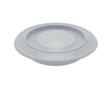 White Aluminum Rosette Diameter 130 MM