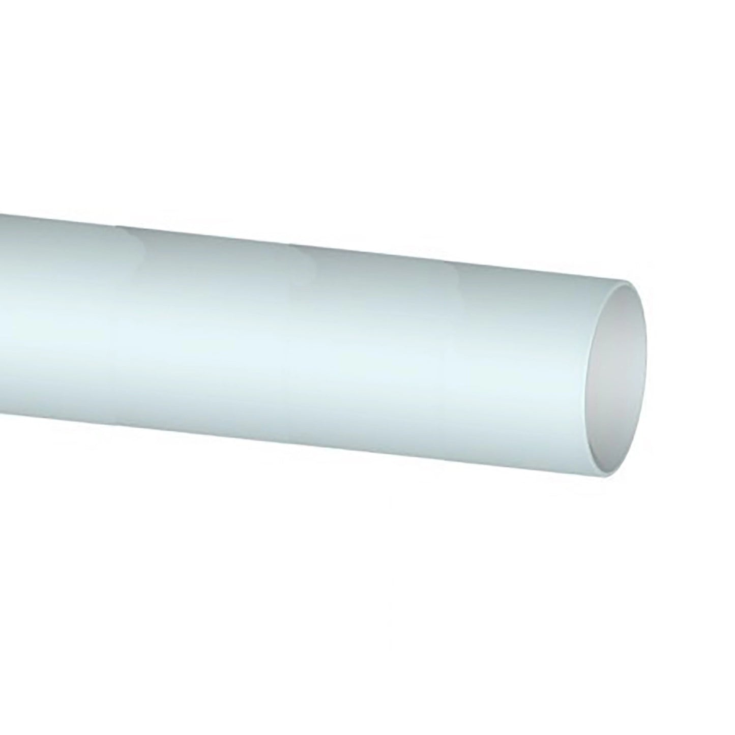 WHITE ALUMINUM PIPE DIAMETER 130 MM L1