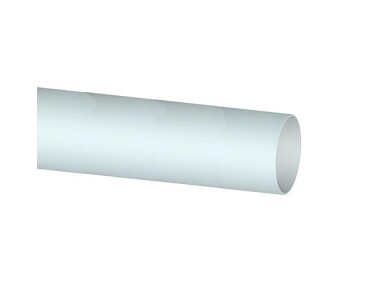 WHITE ALUMINUM PIPE DIAMETER 130 MM L1