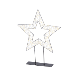 STAR WITH MICROLED METAL BASE 47 X