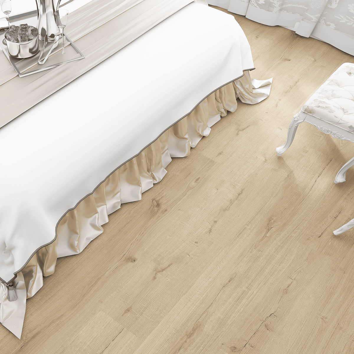 SPC Click Art Osmanno flooring, 122 x 18 cm, 4+1 mm, 1.76 m²