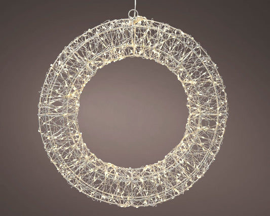 Bricocenter WREATH LIGHT 500 MICROLED WARM LIGHT DIAM 38 CM