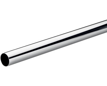CLOSET TUBE SUPPORT D25X1000MM CHROME