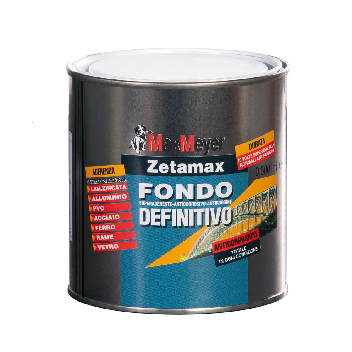 ALUMINIUM ZINC ANTI-RUST PRIMER ZETAMAX 500ML