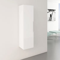 ESSENTIAL COLUMN W 30 D30 H 116 CM WOOD WHITE LACQUERED