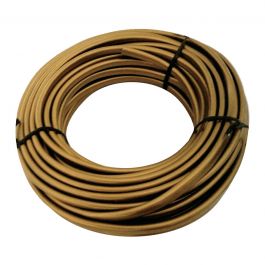 SKEIN ELECTRICAL CABLE H03VVH2F 2X0.75 10MT GOLD
