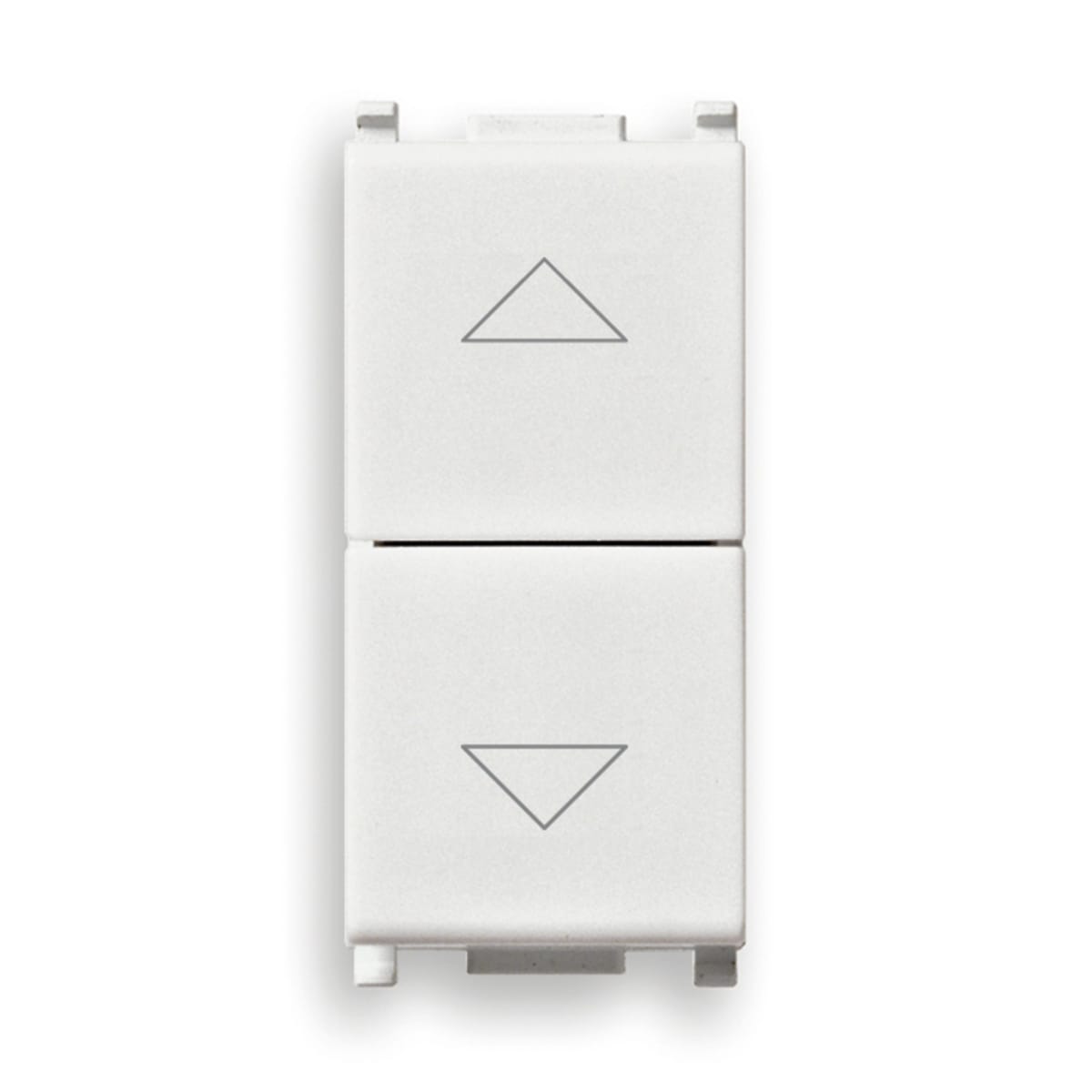 PLANA 10A DOUBLE INTERLOCKED BUTTON WHITE