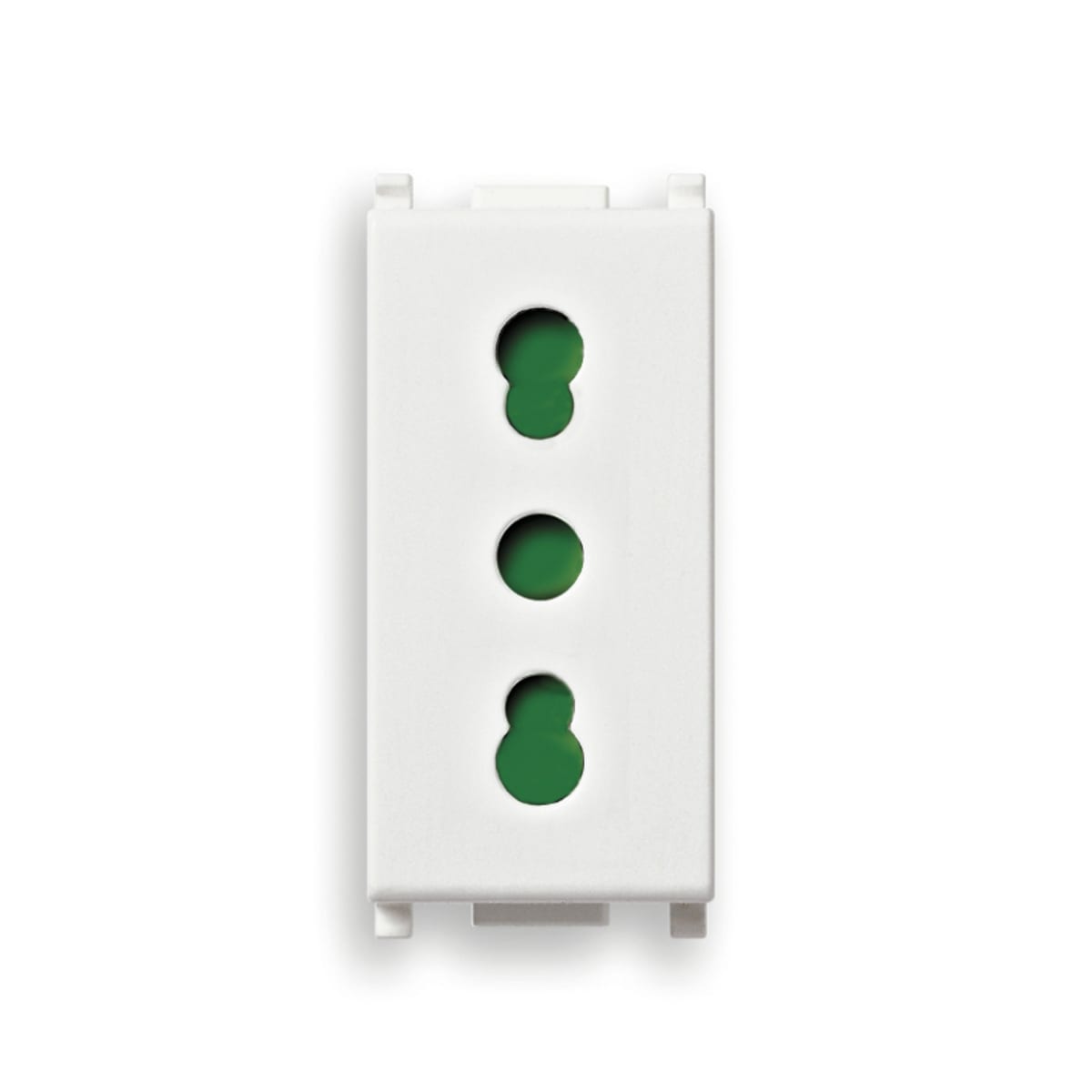 PLANA SOCKET 10/16A WHITE