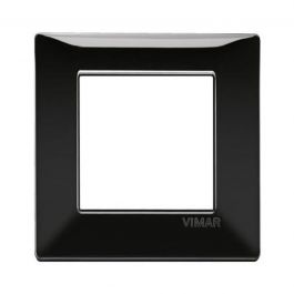 PLANA PLATE 2 PLACES BLACK