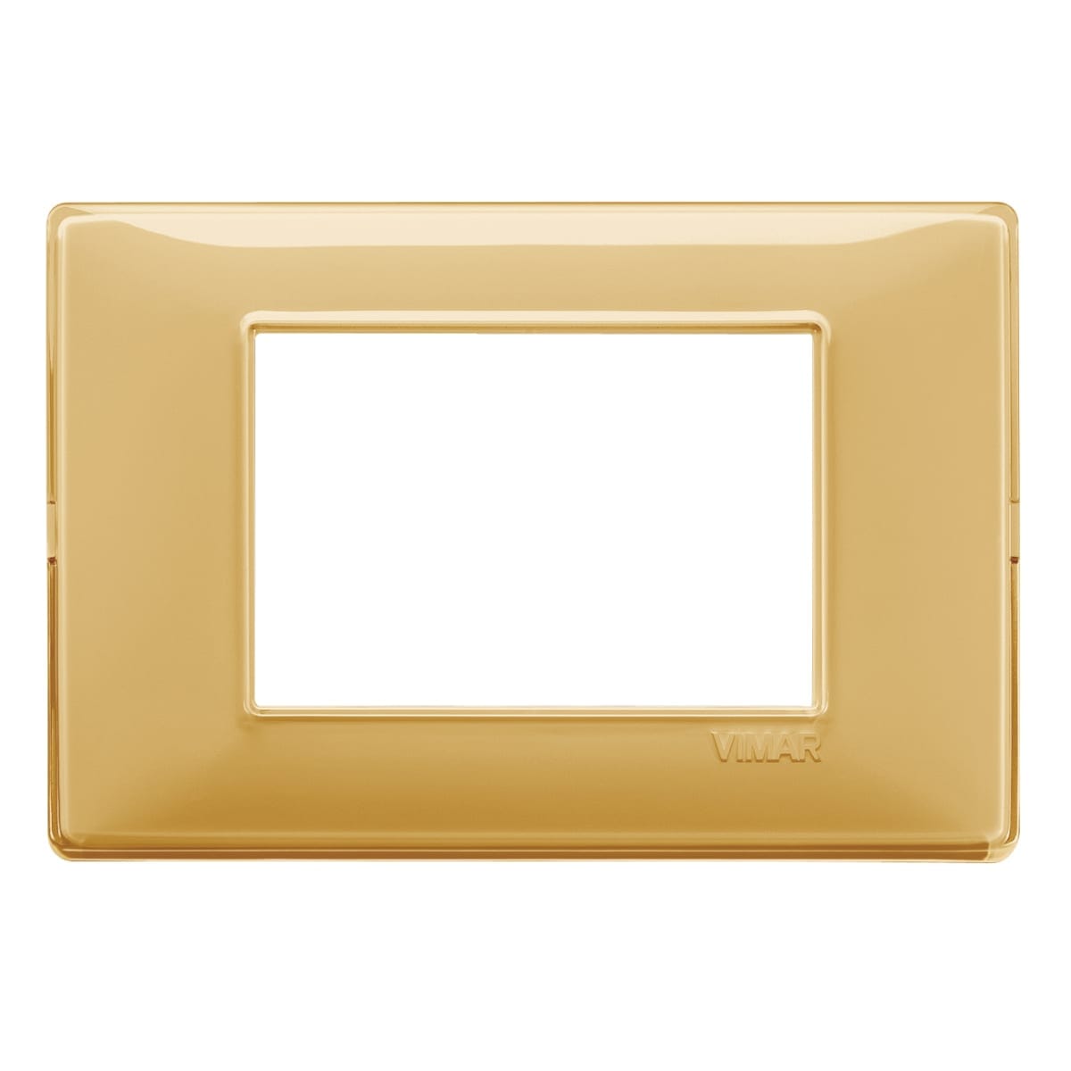 Bricocenter PLANA PLATE REFLEX 3 PLACES AMBER