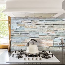 GREY STONES STICKER 45X180CM