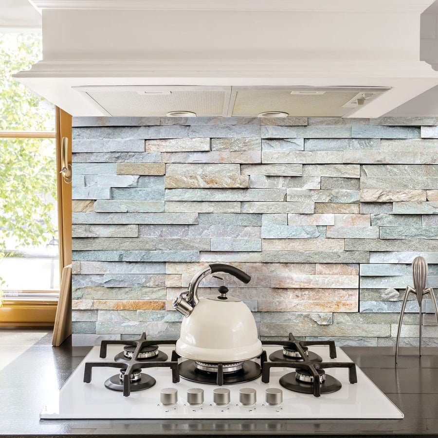 Bricocenter GREY STONES STICKER 45X180CM