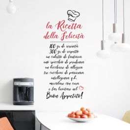 HAPPINESS RECIPE STICKER L