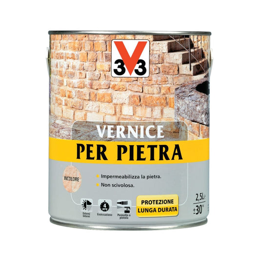 Bricocenter VERNICE IMPERMEABILIZZANTE INCOLORE PER PIETRA 2,5 LT