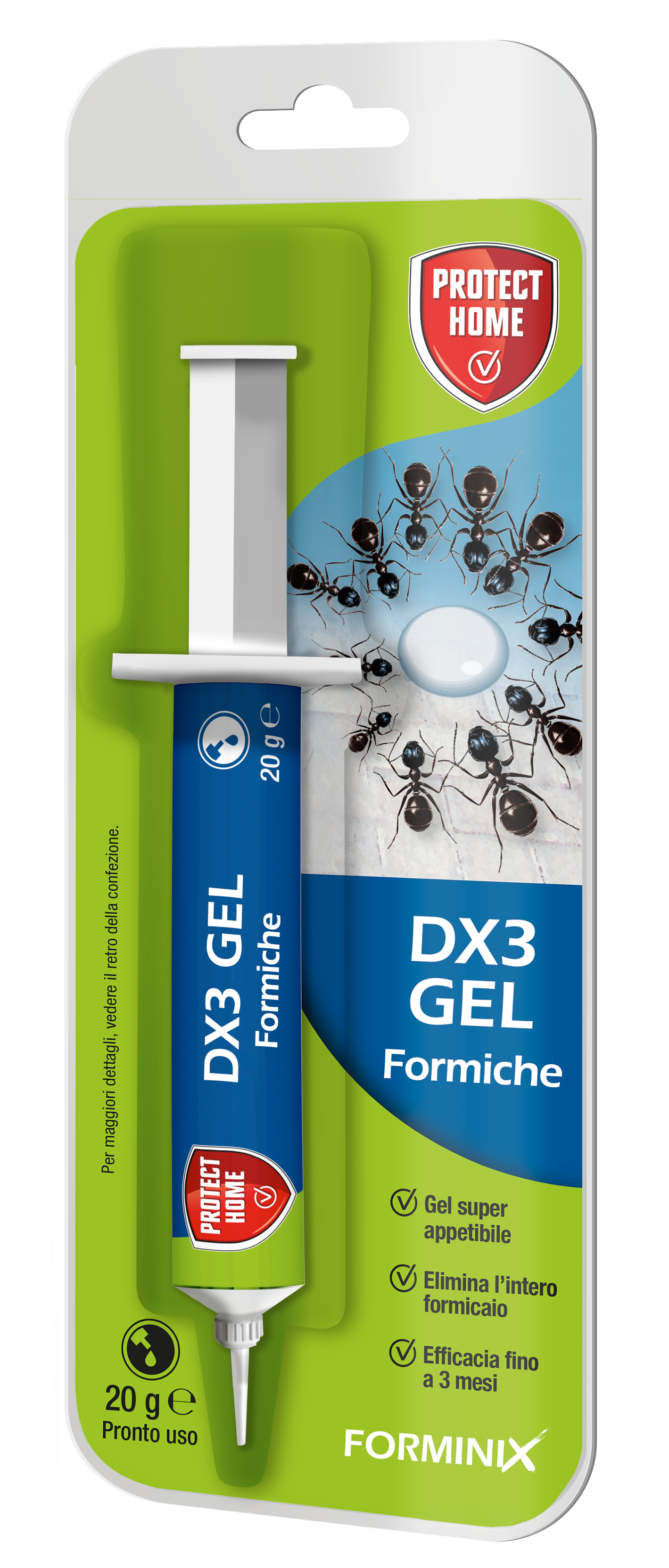 Forminix insecticide gel, 20g syringe