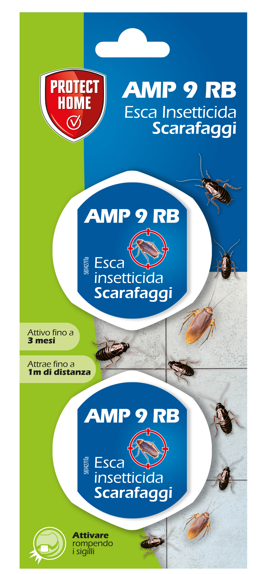 Ph Fastion cockroach trap, 2-pack