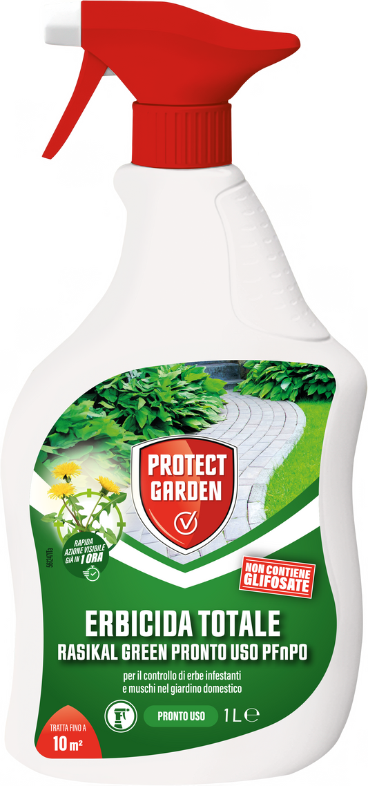 Ready-to-use total weedkiller, 1 litre, PG Rasikal Green