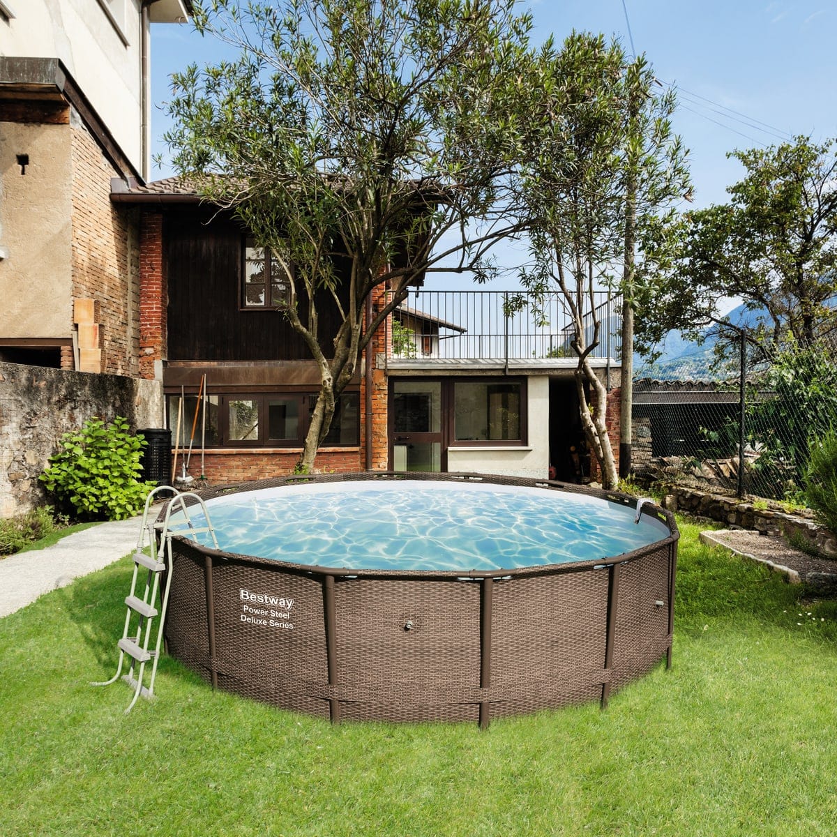 Bricocenter Rattan swimming pool 3.66x1.00m