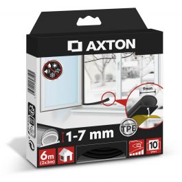 SUPERIOR DOOR/WINDOW GASKET 6MT BLACK AXTON