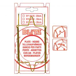 SPRING HOOK FOR FLAT PLATES 25-35 CM