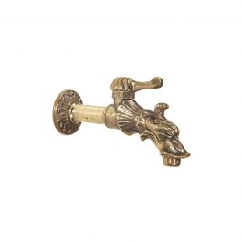 BRASS SPHERICAL FOUNTAIN FAUCET