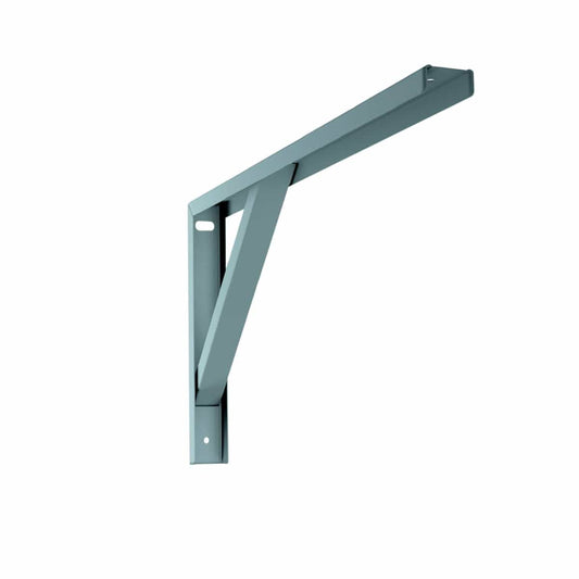 Bricocenter ROBUST SIDING RULE P30x18CM LOADING 60KG IN WHITE METAL