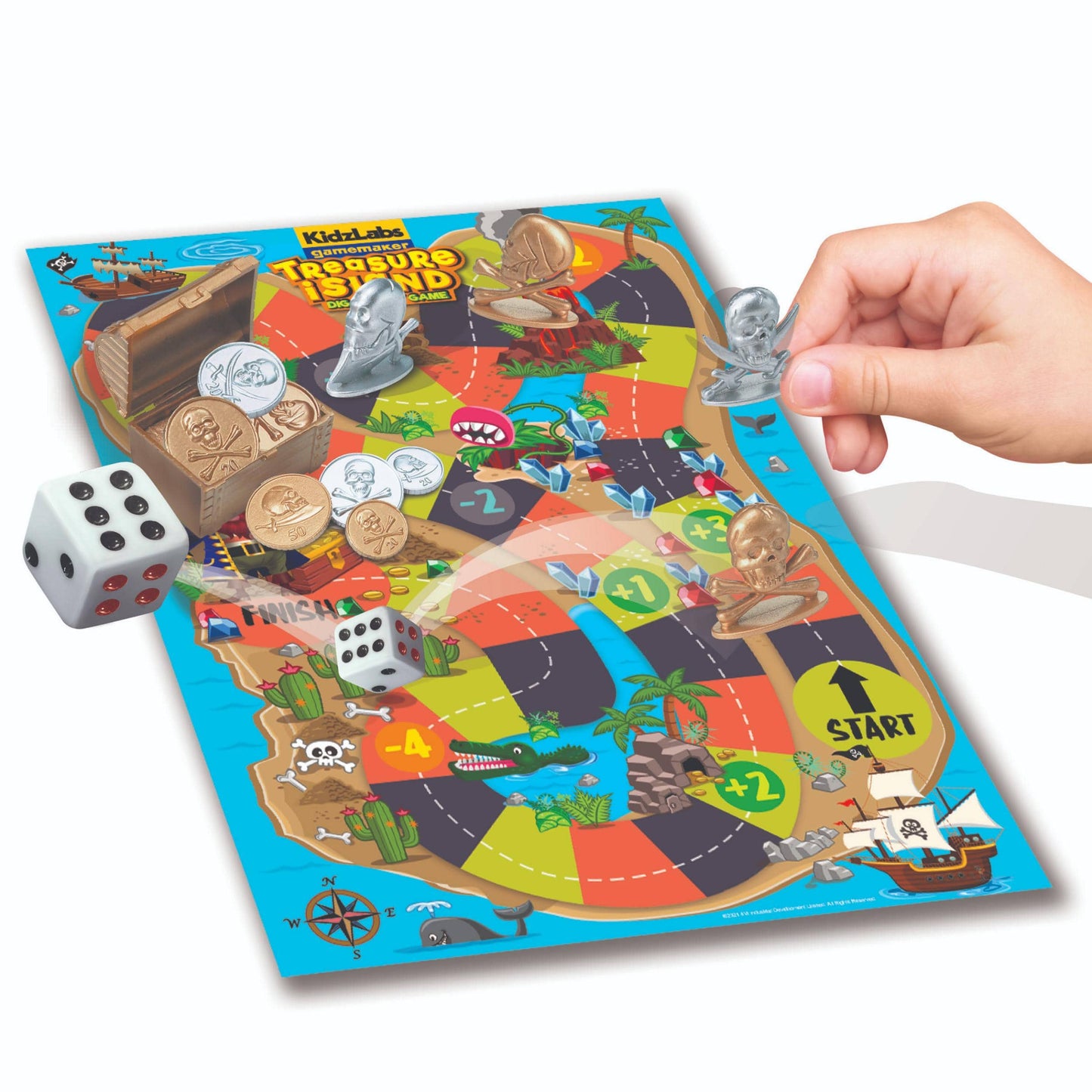 Toys The Treasure Island game