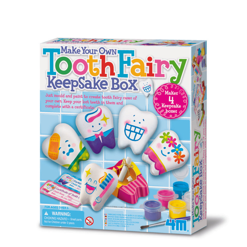 create the first tooth boxes