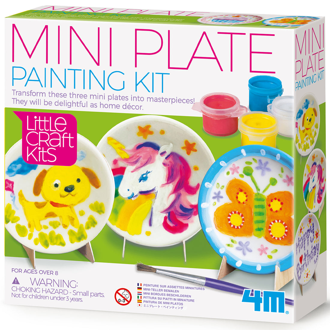 Creativity and Fantasy - Mini Plates Kit for Painting