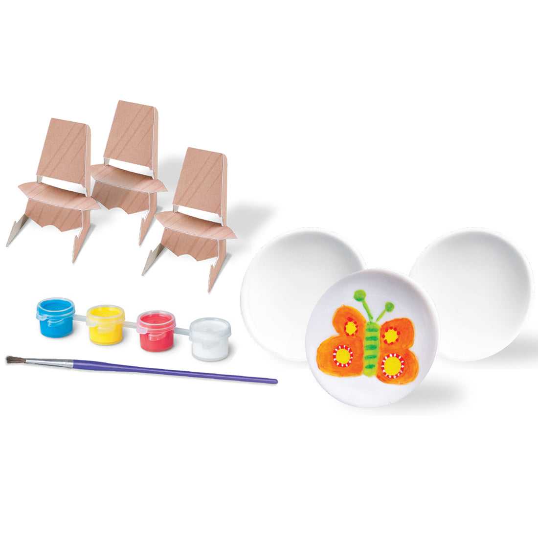 Creativity and Fantasy - Mini Plates Kit for Painting