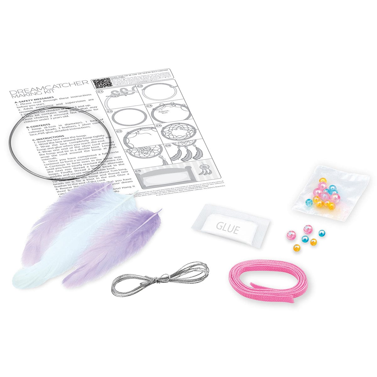 Toys Creativity and Fantasy - Dream Catcher Kit to Create