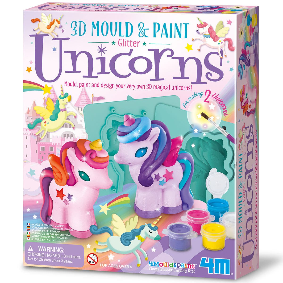 Toys Model & Paint - 3D Glitter Unicorns