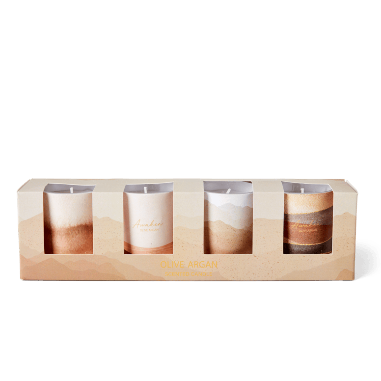 Casa MIRA S/4 SCENTED CANDLES