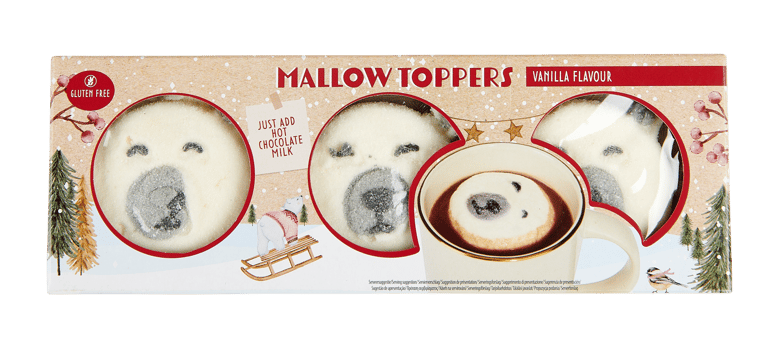 Casa WINTER MARSHMALLOW TOPPERS