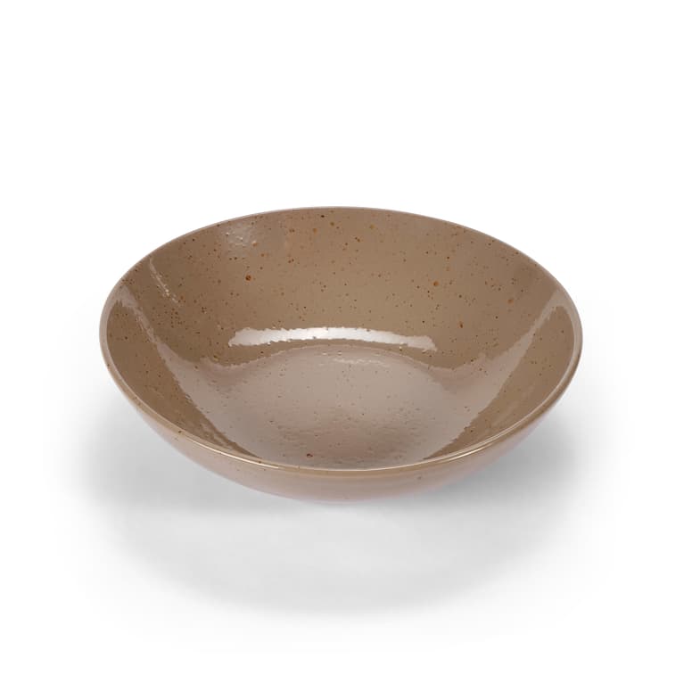 TERRA SOUP PLATE Ø21CM TAUPE