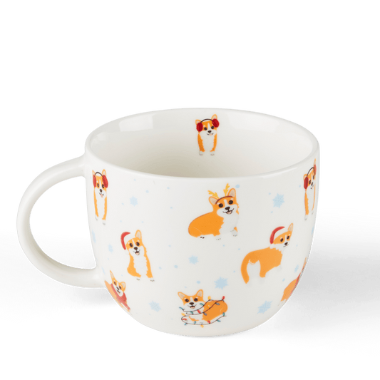 Casa X-MAS CORGIES MUG 40CL