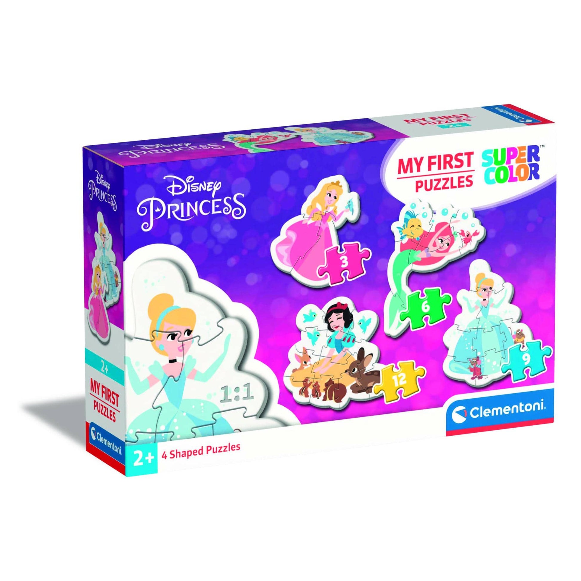 Toys 4 Puzzle in 1 - My First Puzzles: Disney Princess