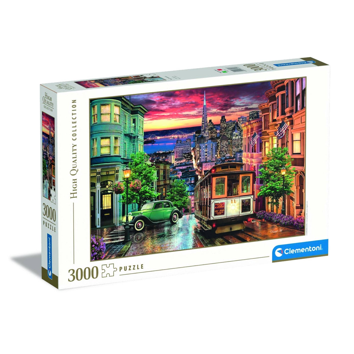 Toys 3000 piece jigsaw puzzle - High Quality Collection: San Francisco