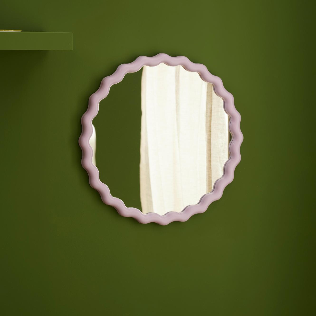 Casa CURVE MIRROR Ø54CM LILAC